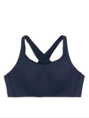 Lululemon Navy Blue Energy Sports Bra High Support 38DD